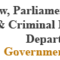 Law Parliamentary Affairs & Criminal Prosecution Department logo